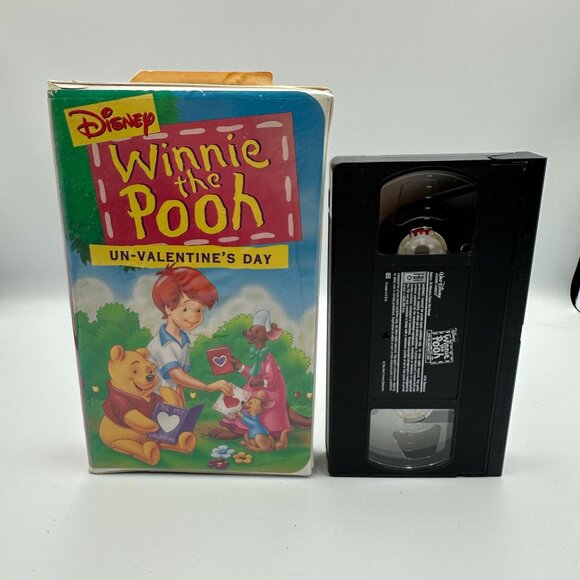 Disney Winnie The Pooh Un-Valentines Day VHS 1995 Classic Kids Animated Film - Picture 3 of 3